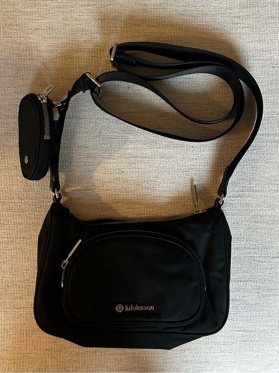 lululemon athletica Handbags - Lululemon Crossbody with Nano Pouch 2L in Black